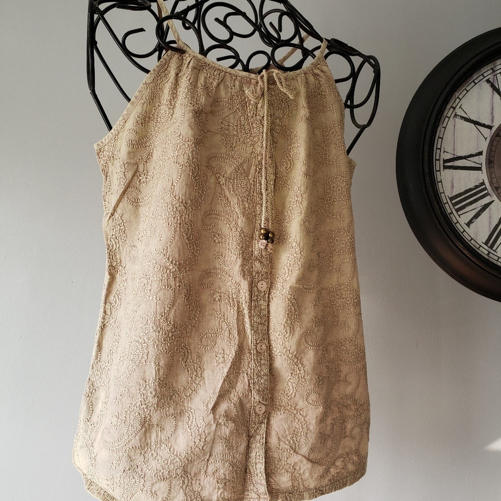 Embroidered Tank